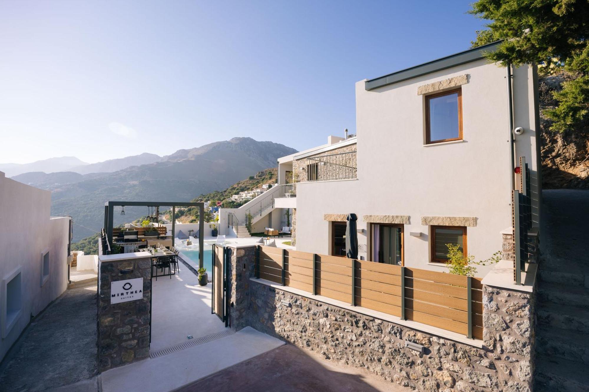 Mirthea Suites Mírthios Buitenkant foto