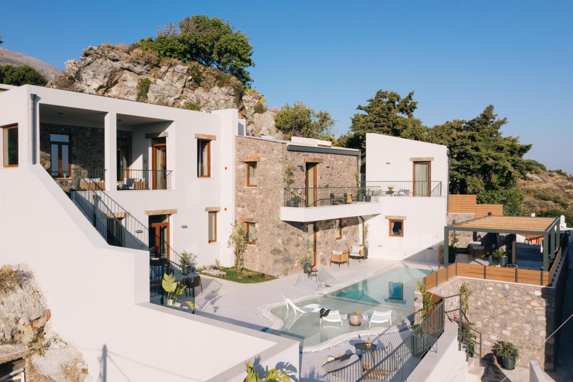 Mirthea Suites Mírthios Buitenkant foto